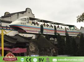 Semi-closed sightseeing air trains